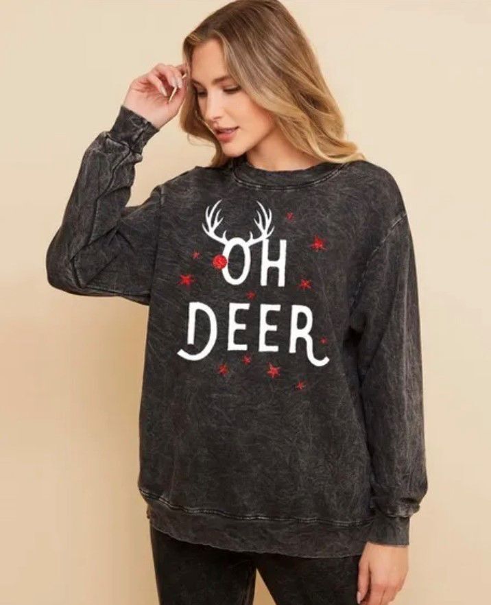 Oh Deer sweatshirt